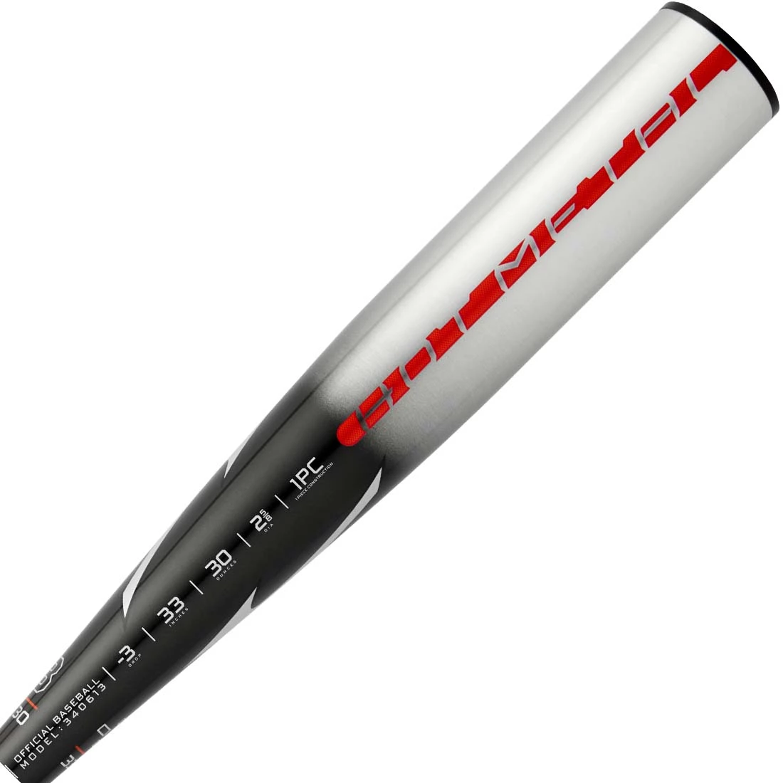 2022 Mizuno B22 Hot Metal (-3) BBCOR Baseball Bat: 340613 - Image 2