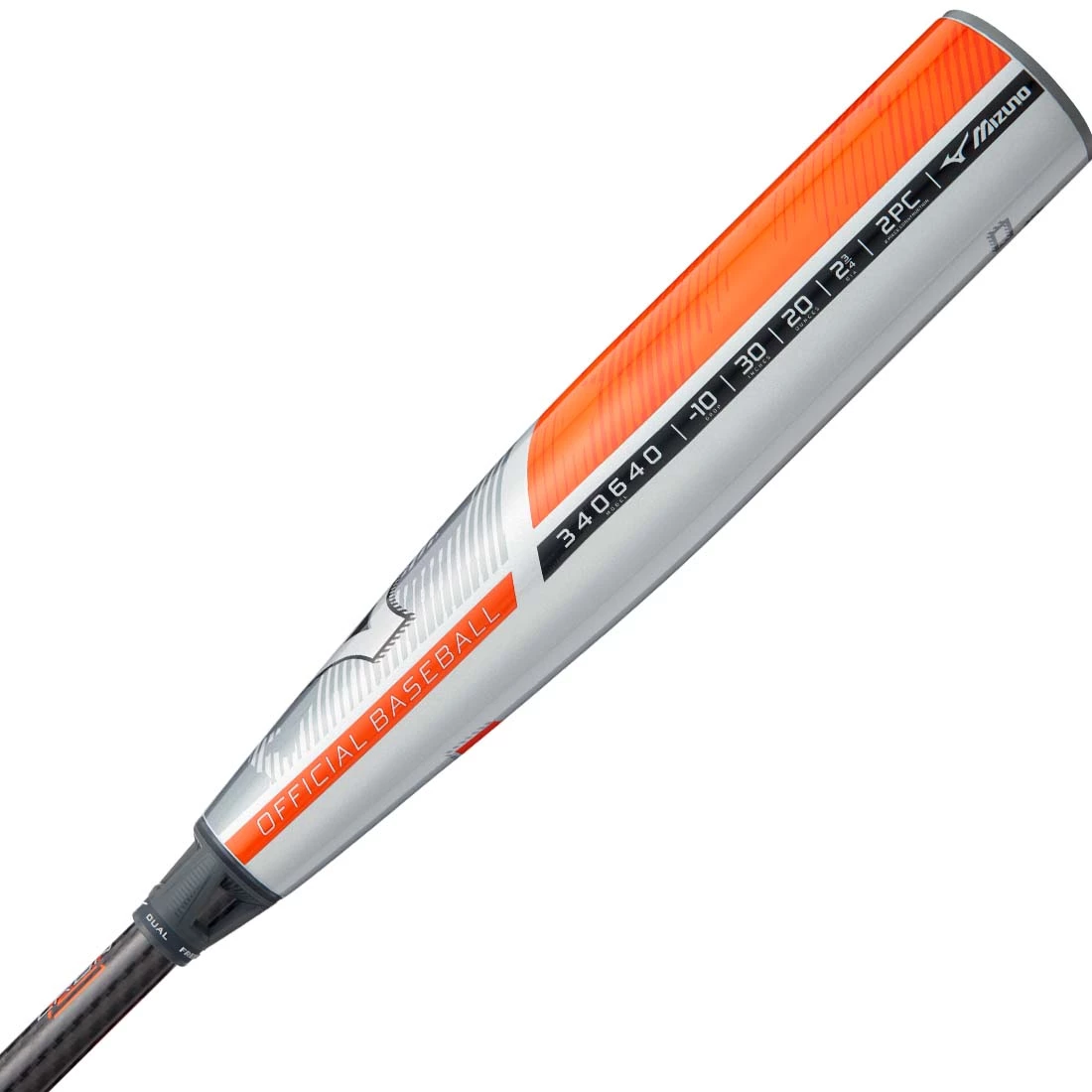 2023 Mizuno B23-CRBN2 (-10) USSSA Baseball Bat: 340640 - Image 2
