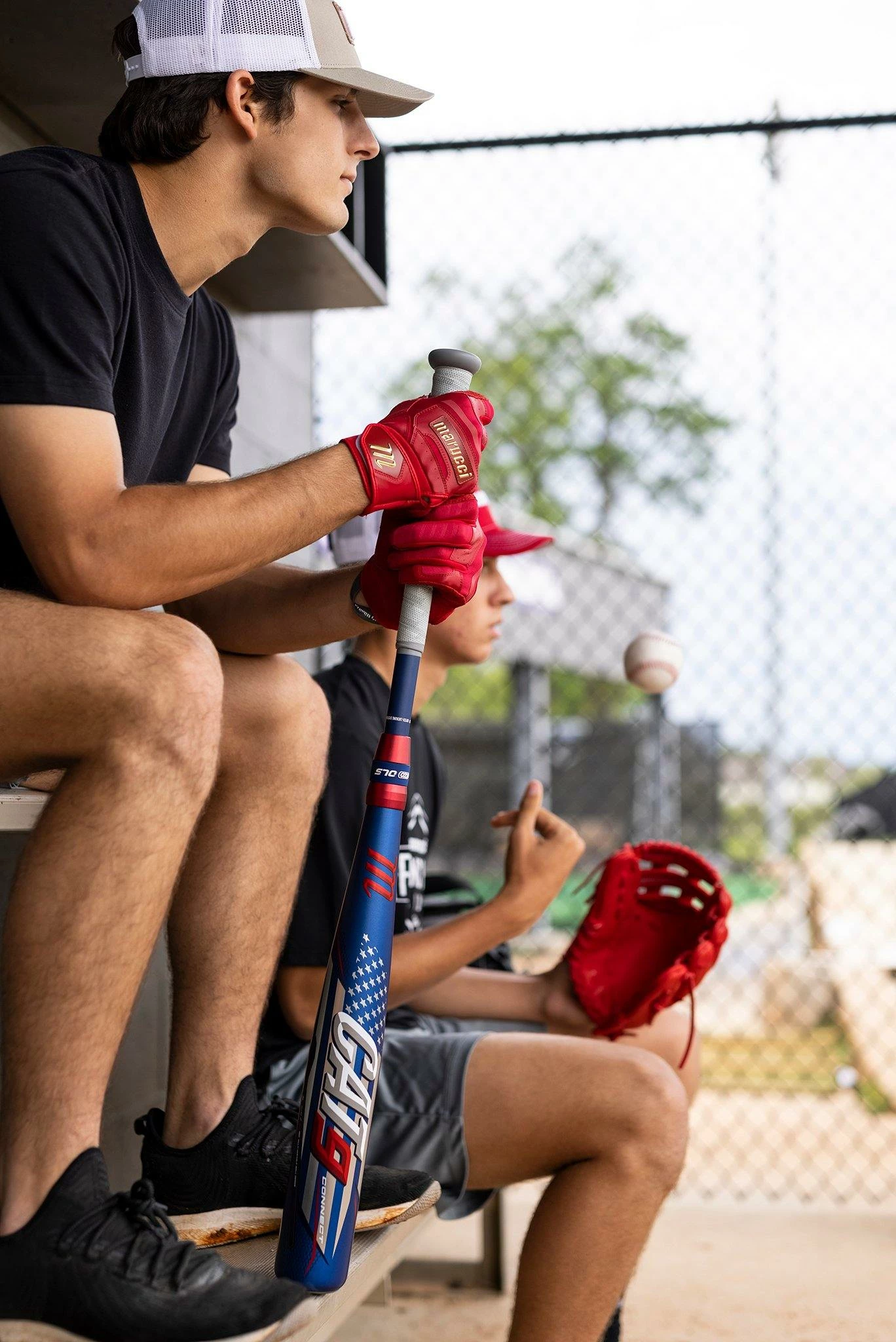 Marucci CAT 9 Connect America BBCOR (-3) Baseball Bat: MCBCC9A - Image 3