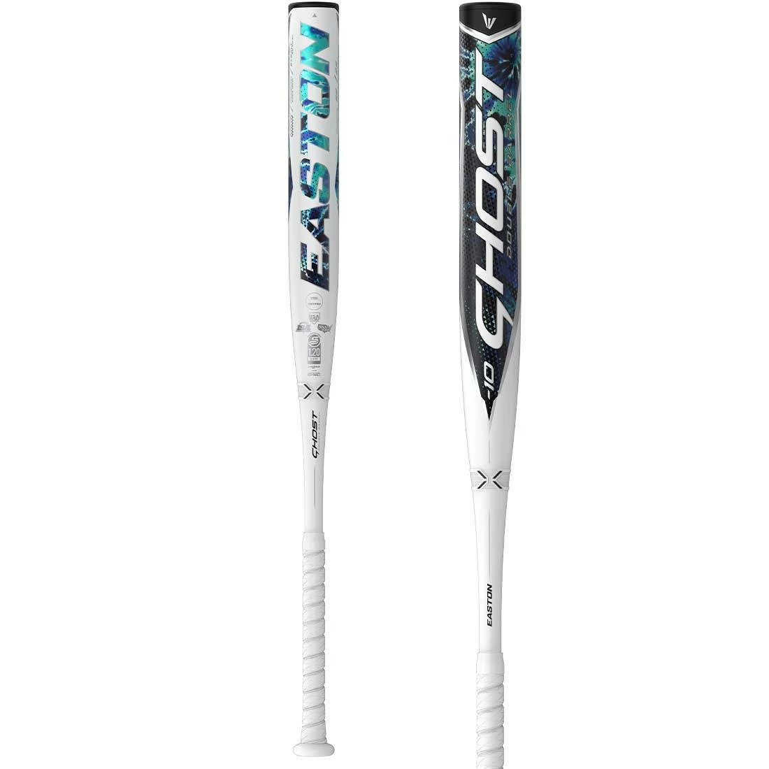 2022 Easton Ghost TIE DYE Double Barrel (-10) Fastpitch Softball Bat: FP22GHT10