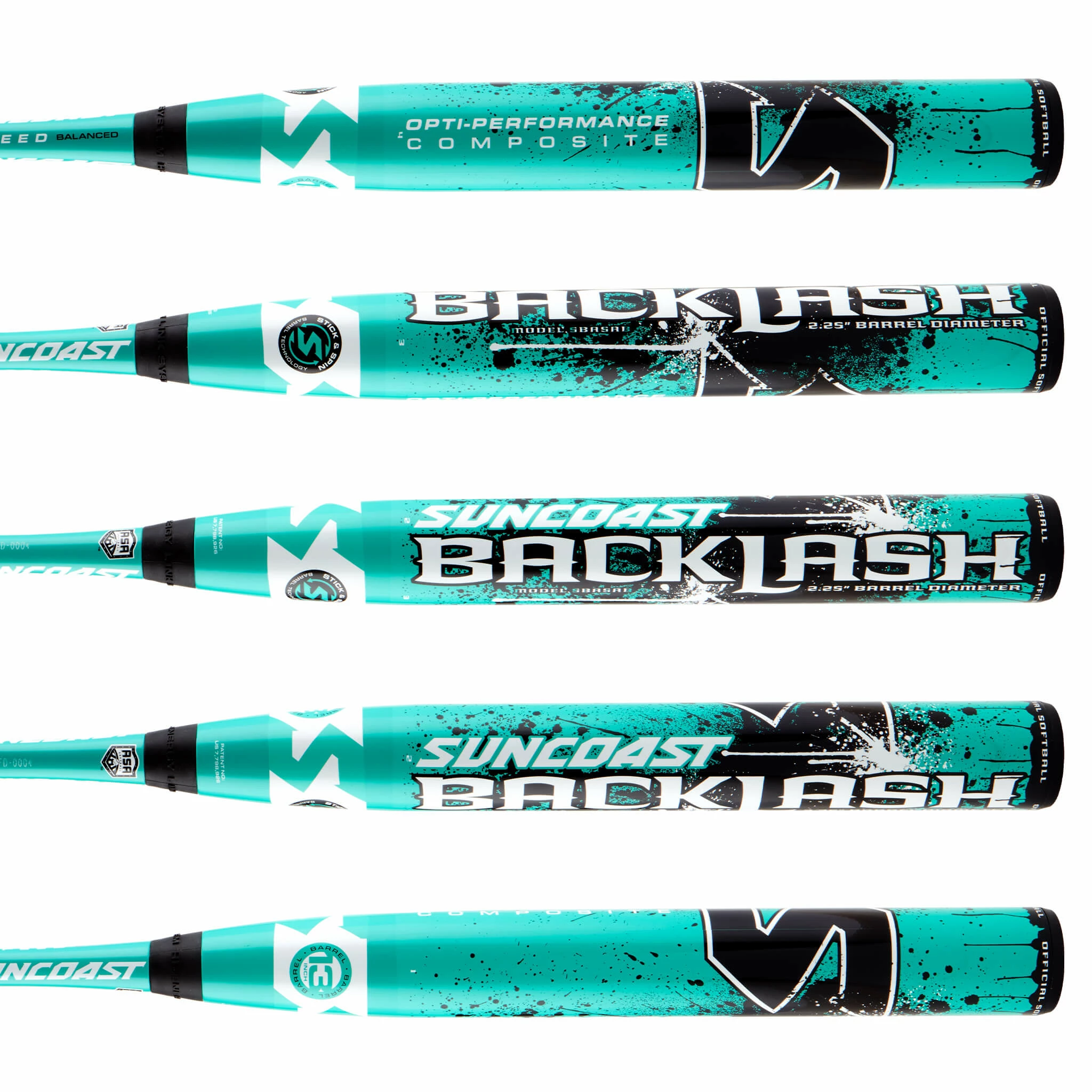 Suncoast Backlash ASA/USA 13" Balanced Slowpitch Softball Bat