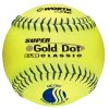 Worth 12" USSSA Super Gold Dot Classic M Softballs (Dozen): UC12SY