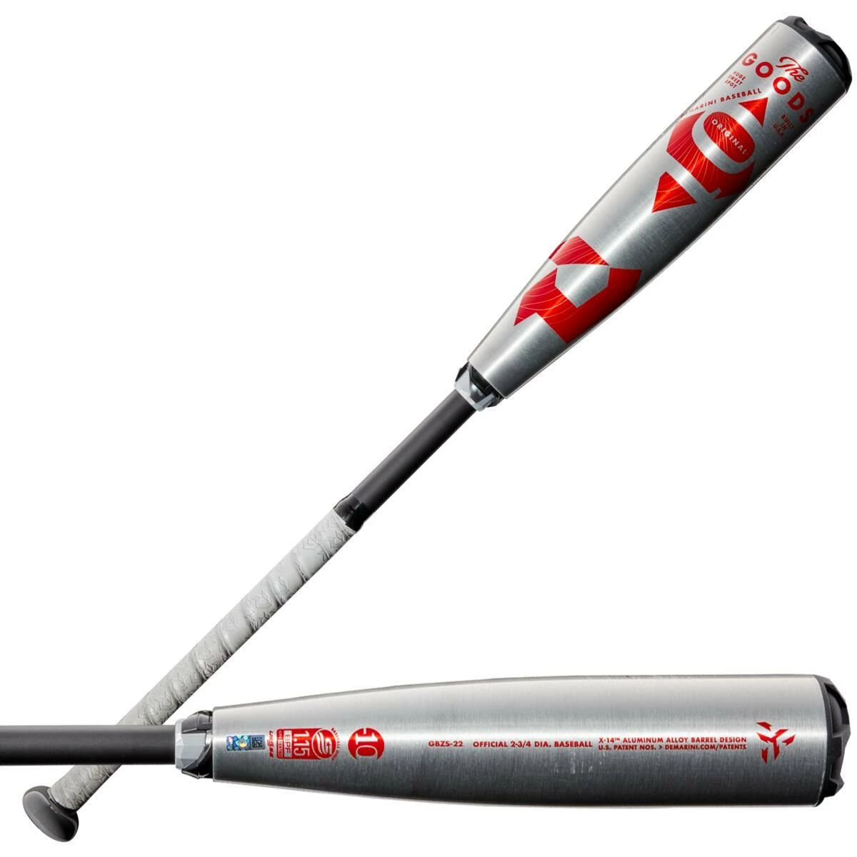 2022 DeMarini The Goods (-10) USSSA Baseball Bat: WTDXGBZ-22 - Image 2