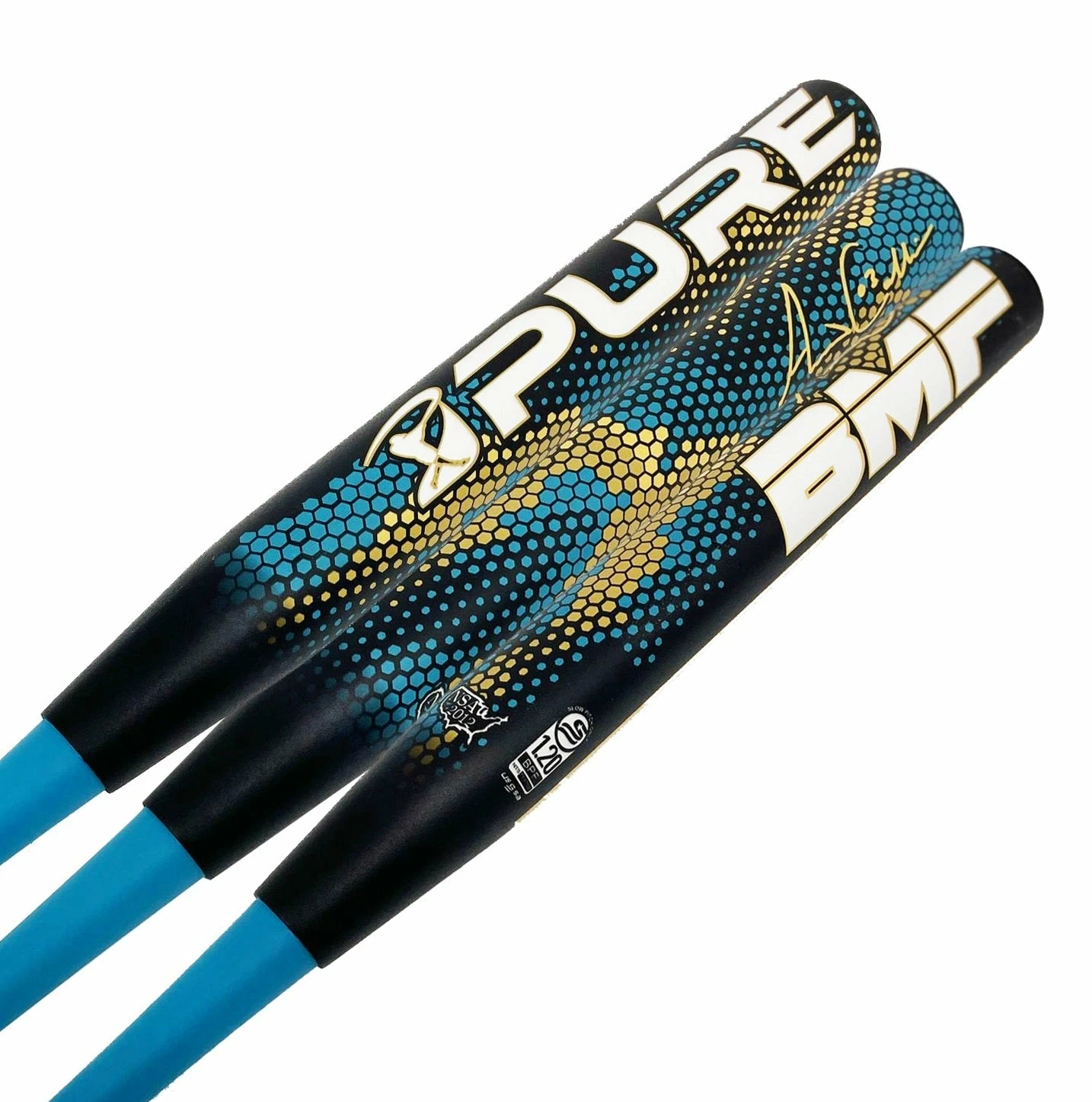 2022 PURE Sports Andrew Collins BMF Signature 2PC 13" USSSA Slowpitch Softball Bat - Image 2