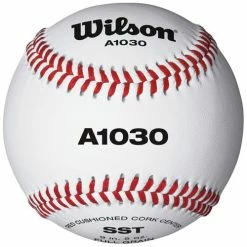Wilson A1030B Official League Practice Baseballs: One Case (10 Dozen)